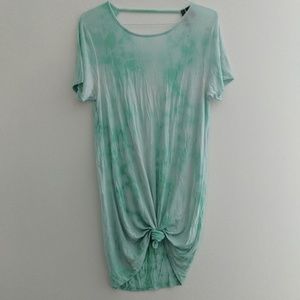 Tie Dye Dress with Low Back